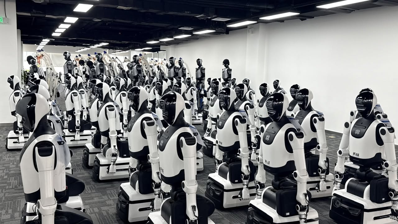 Đoàn tham quan Trung tâm Sản xuất Thí điểm Robot hình người của UBTECH tại Bắc Kinh