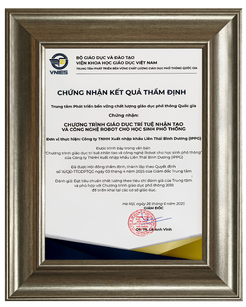 Certificate of appraisal results